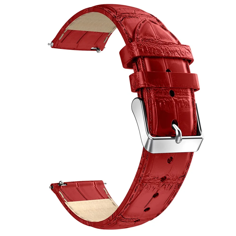 22mm Leather Watch Strap for Huawei GT3 Pro 46mm GT2 Pro GT 3 2 46mm Replacement Bracelet for HUAWEI Watch 3 Pro NewWristband