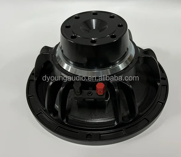 10인치 프로페셔널 라인 어레이 스피커 - 75mm 듀얼 보이스 코일 네오디뮴 우퍼 (800W RMS, 내부/외부 코일 디자인)