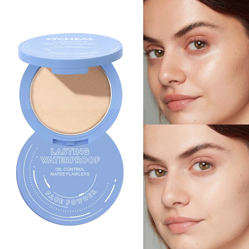 Natural Finish Loose Powder For Oil Control Waterproof Setting Makeup Smooth Pressed Cake Silk Soft Mist Concealer  Makeup