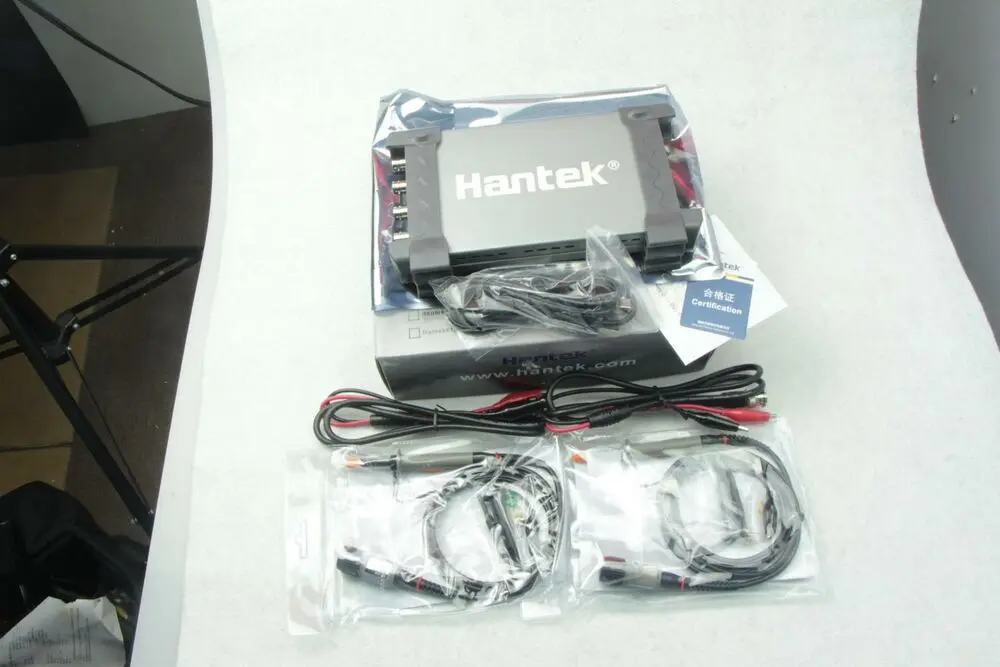 

6254BC Hantek USB Digital Storage Oscilloscope 250MHz 1GSa/s 4 Channels TZ Y5Q9