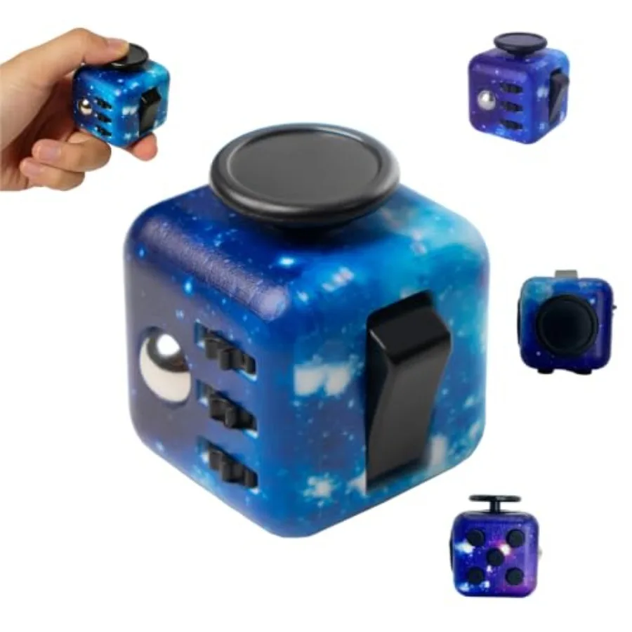 New product tasting price Pcs Fidget Toys for and Adults Stress Relief Cubes Sensory Toys Portable Calming Fidget Toy Cube for