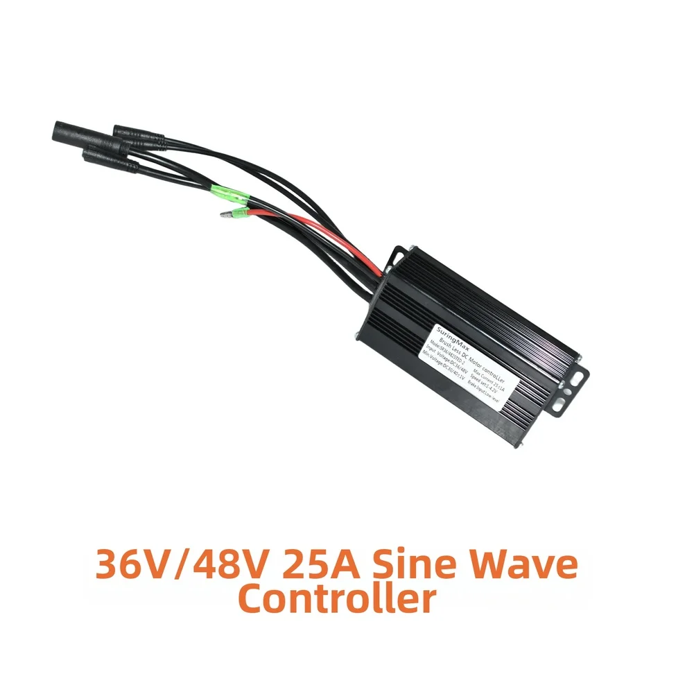 

E-bike Controller 500W 36V/48V Dual Voltage Brushless DC Motor Sine Wave Waterproof Controller Electric Bicycle Accessories