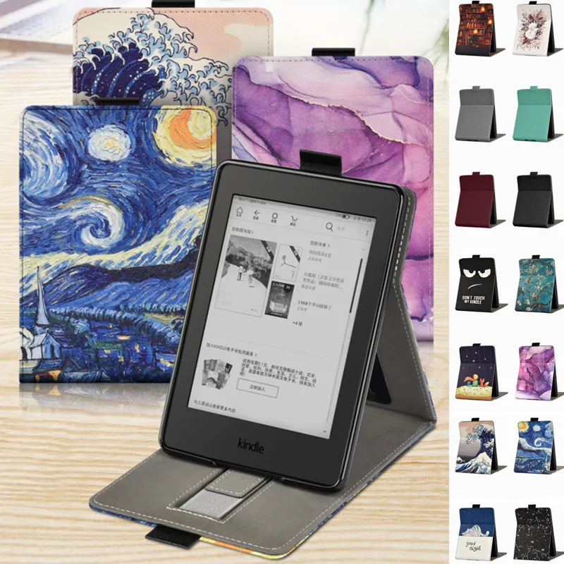 Cute Case with Hand Belt for Kindle Paperwhite 11th Generation 6.8 Inch 2021 Signature Edition M2L3EK M2L4EK Ebook Smart Cover