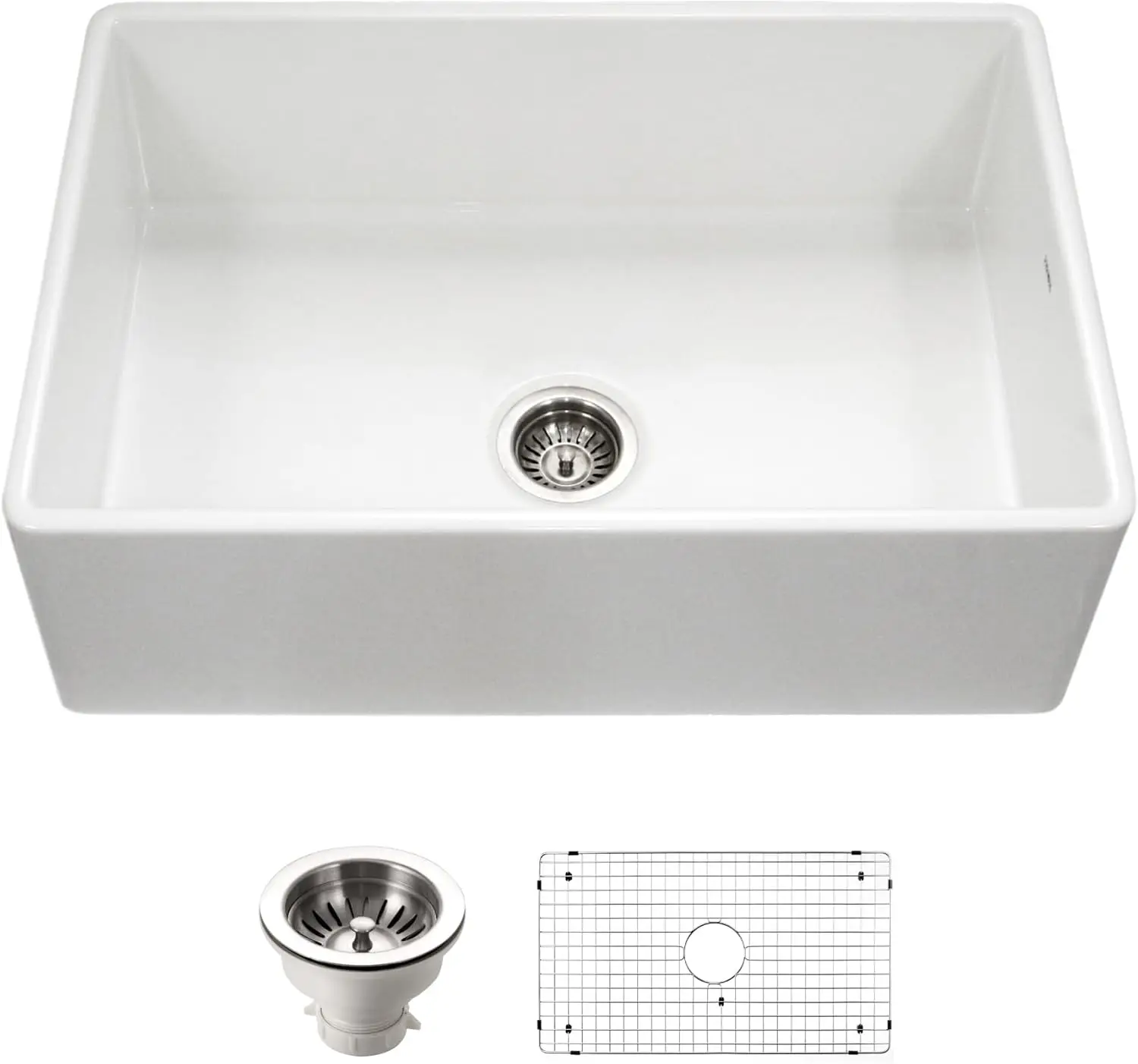 Kitchen Sink Upgrade Bundle - Platus Fireclay Series 33