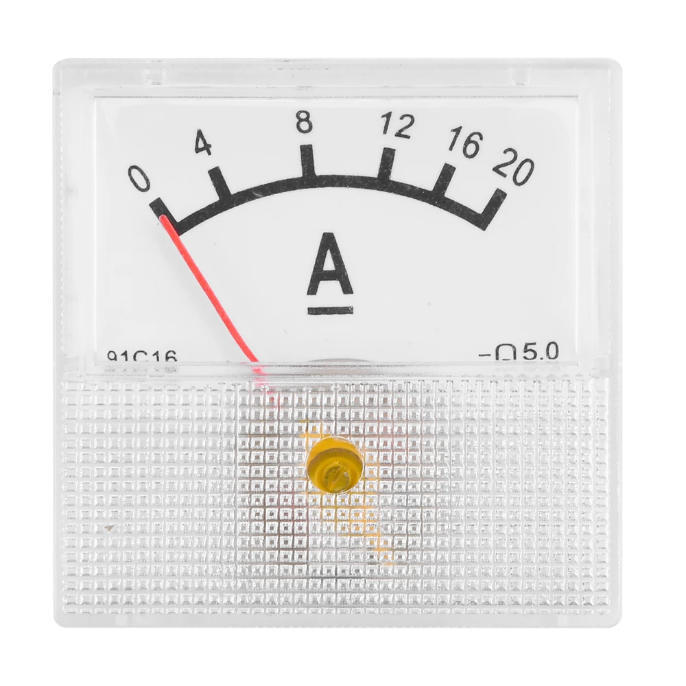 91 c1 6 ze wskaźnikiem DC amperomierz prąd przyrząd pomiarowy 10A 20A 30A 50A