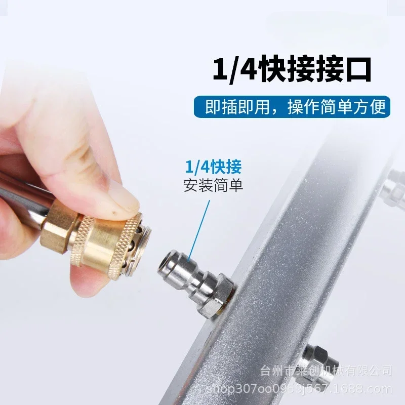 

2025Машина для очистки высокого давления Водяной пистолет Насадка с 7 отверстиями Автомойка Нижняя водяная метла 4000 фунтов на квадратный дюйм