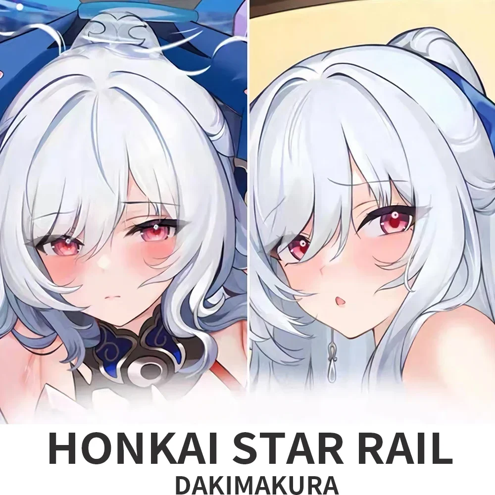 Anime Jing Liu  Honkai Star Rail Dakimakura Hugging Body Pillow Case Cover Castorice Pillowcase Cushion Bed Linings