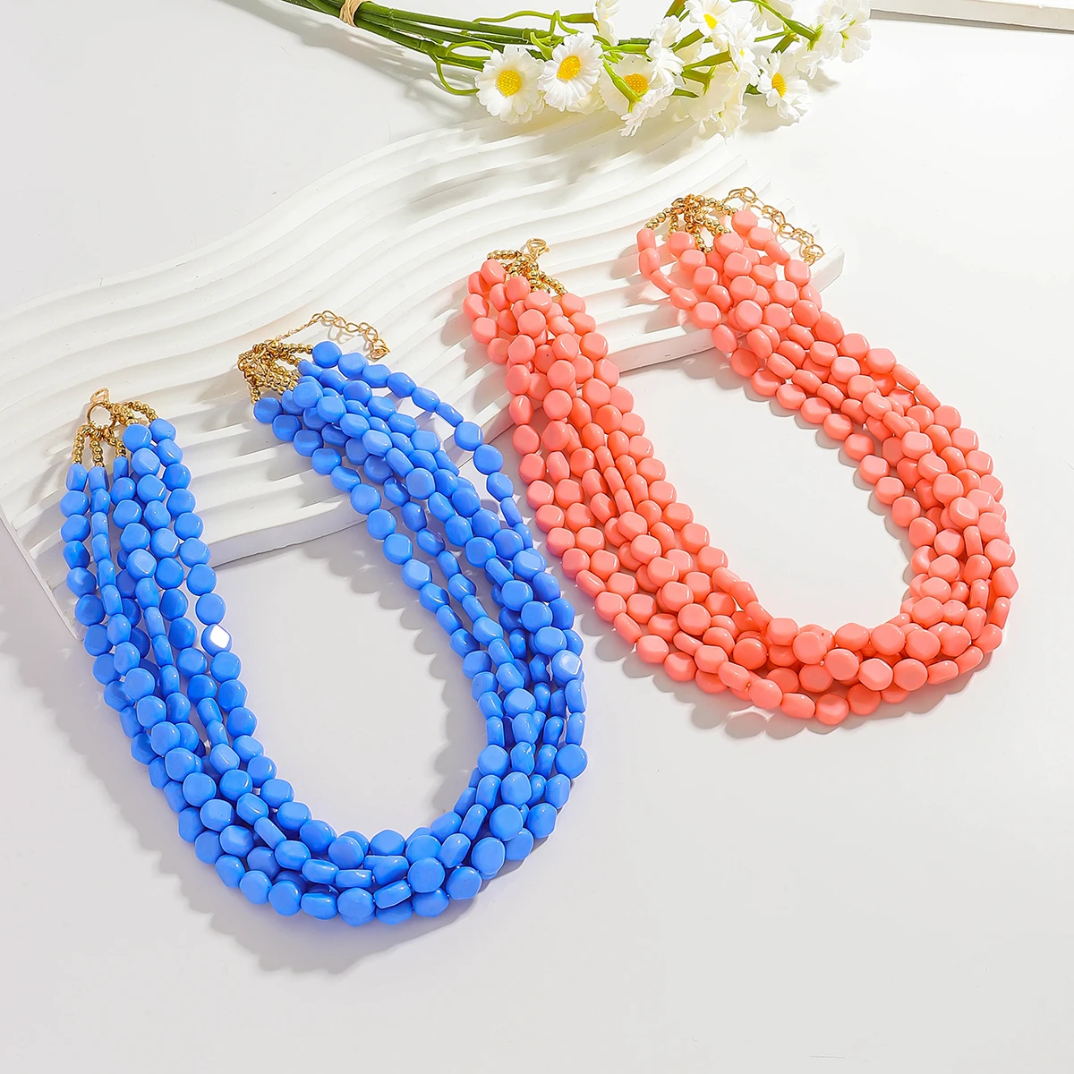 Coral Jewelry 2 Col…