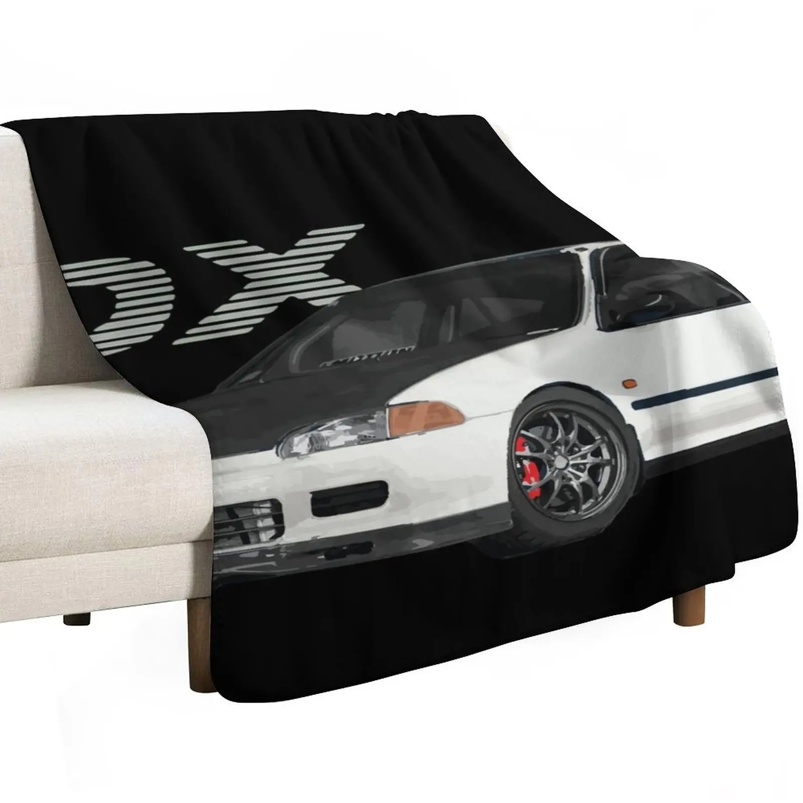 EG hatch B16 DOHC VTEC Throw Blanket Furry Flannel manga Sofa Throw Sofa Quilt Luxury Brand Blankets