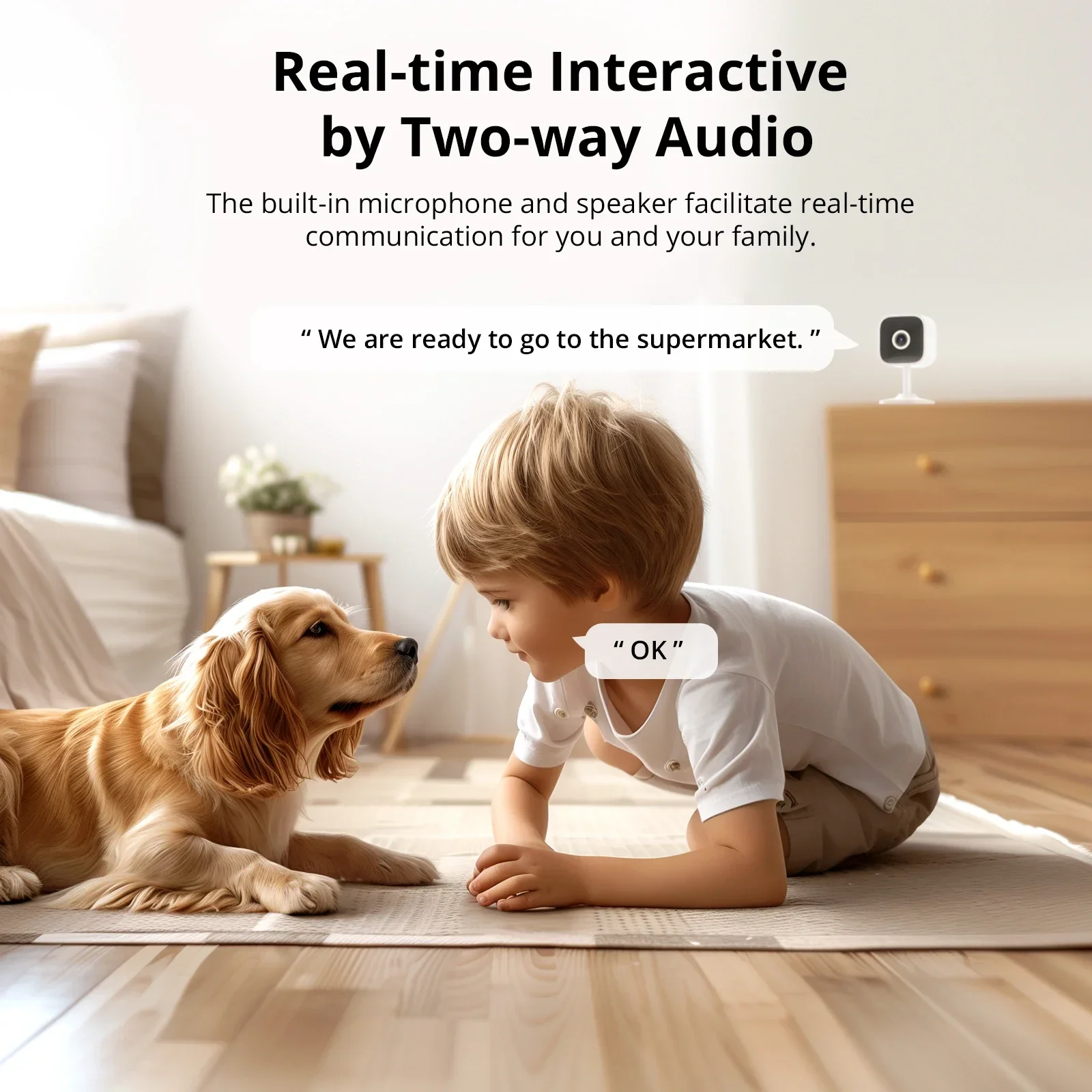 CAM Slim Gen2 Smart Home Security Camera 1080P Human Motion Detection Night Vision Audio new Track Motion Video Record 2025