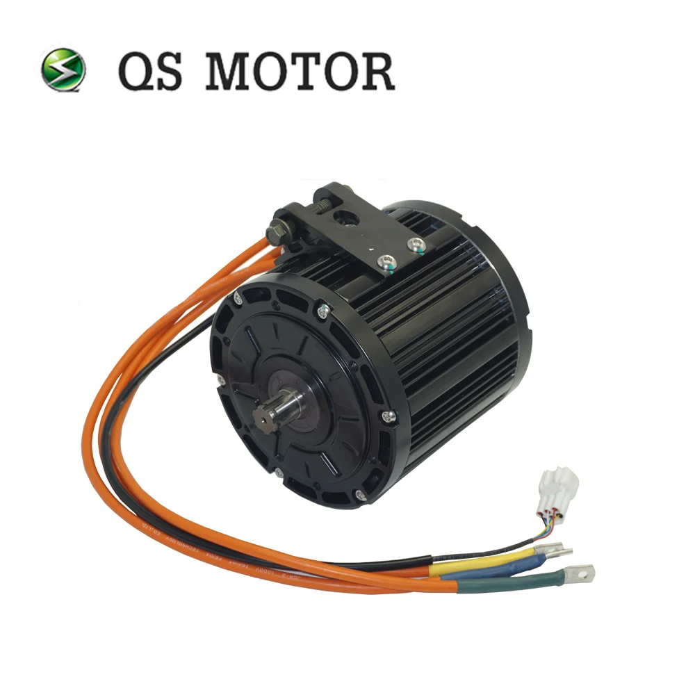 QS Motor QS138 3000W 70H V1 Albero scanalato motore centrale con pignone 428 14T per moto elettrica