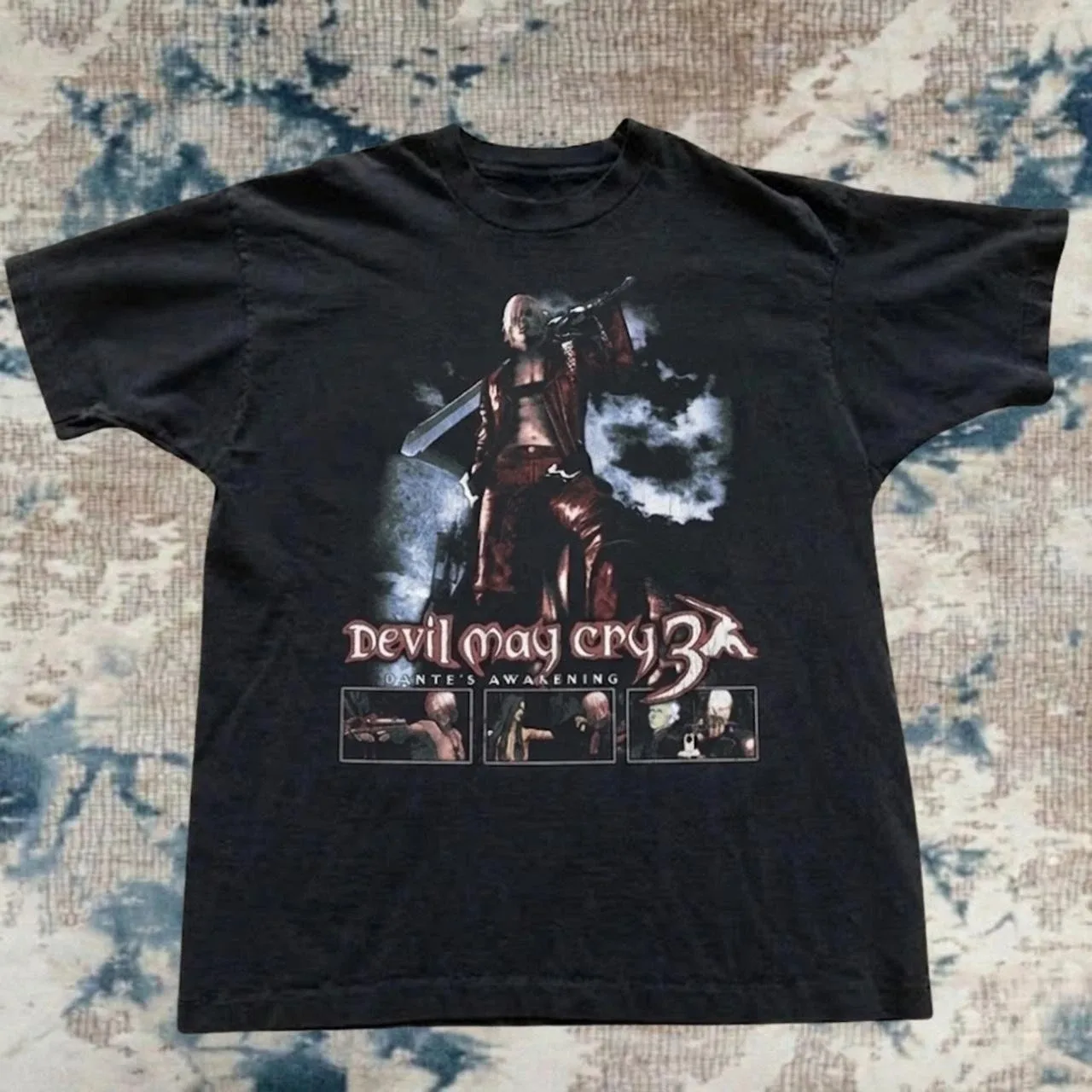 Devil May Cry 3 Gaming Action Video Game Retro Graphic T-Shirt Cotton Men Women Streetwear Tee