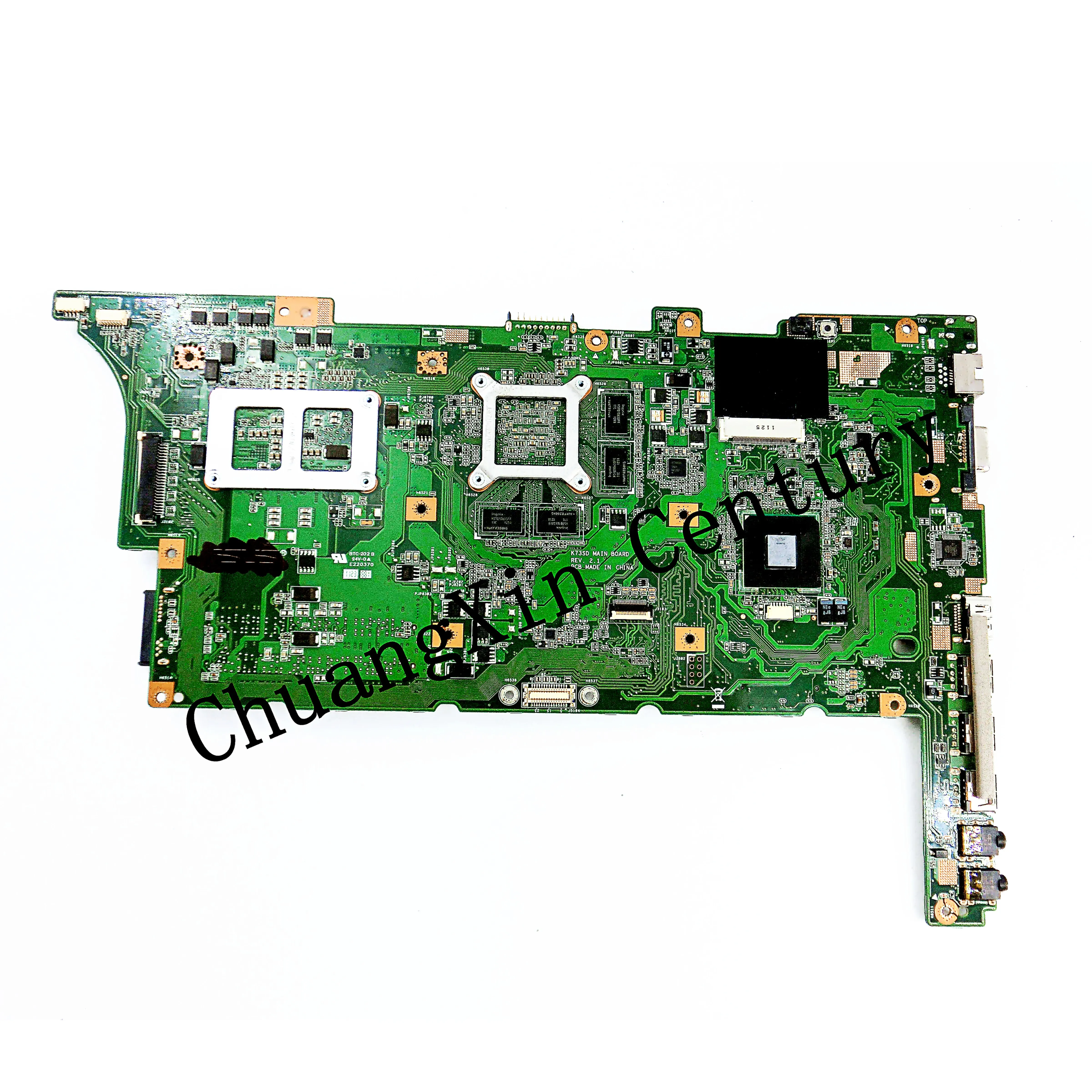 Imagem -02 - Laptop Motherboard Adequado para Asus 100 Testado Totalmente Trabalho Cpu Livre K73s K73e X73e K73sv K73sd Uma 1gb 2gb Gpu