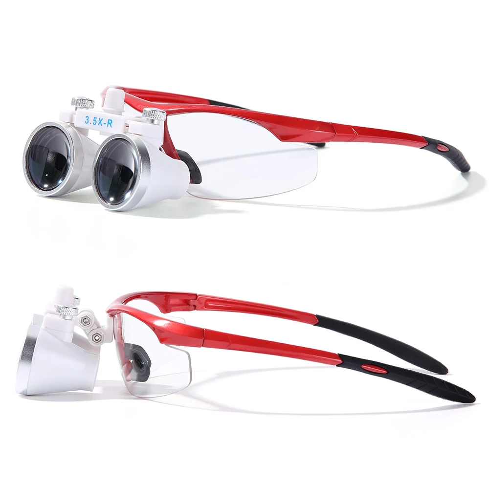 AZDENT-lupa quirúrgica Dental 3.5X, lupa para cirugía, lupa para operación médica