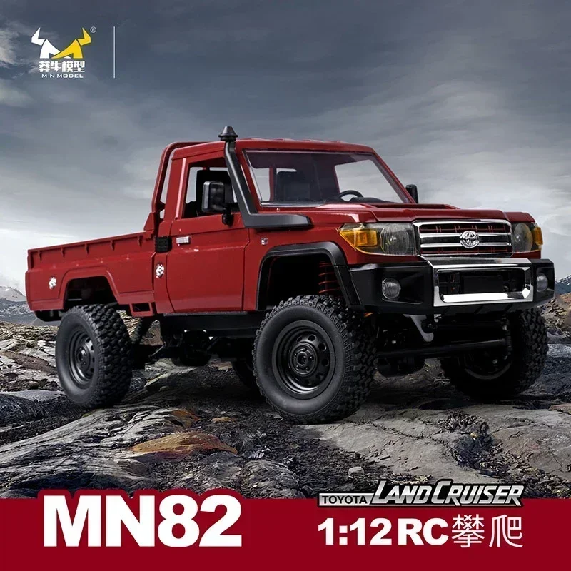 Mn82 2.4g Rc Lc79 1:12 Rc Off-road Car Model Rtr Version 4wd 280 Motor Remote Control Pickup Truck Model samochodu dla chłopców Prezent dla dorosłych