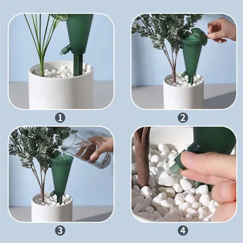 AT84-3 Pack Self-Watering Drip Irrigator Lazy Watering Device For Home Garden