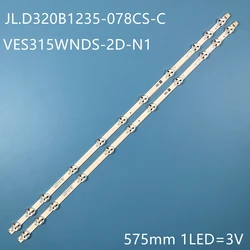 Tira de LED para Vestel 32 pulgadas REV0.2 TIS-4A JL.D320B1235-078CS-C 32 