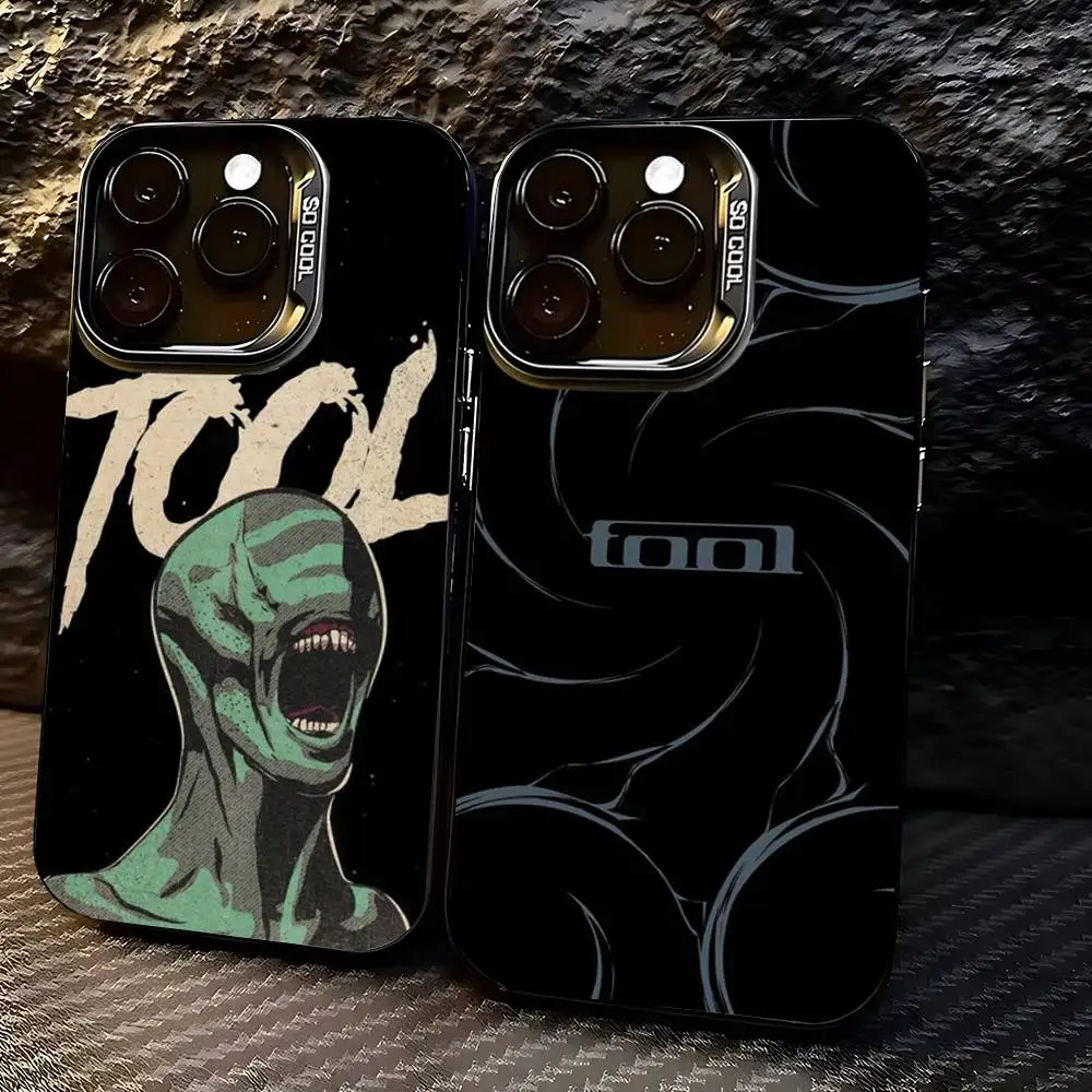 

T-Tool Band Phone Case For iPhone 17,16,15,14,13,12,11,Pro,X,Xs,MAX,Plus TPU Soft To Skin-friendly Cover