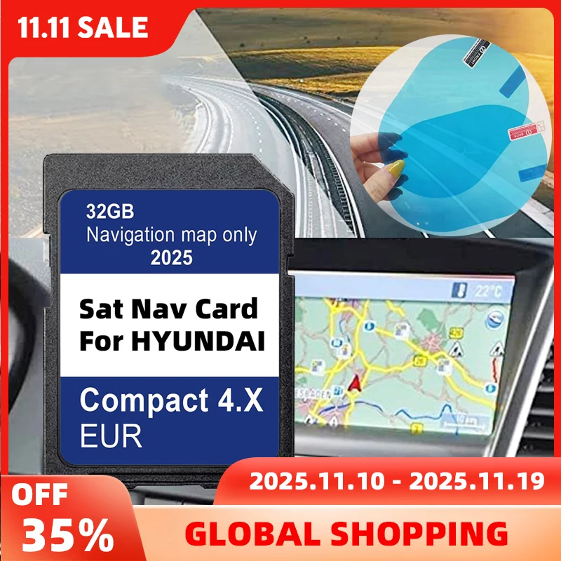 

NEW 2025 SD Card for Hyundai H350/i40/i40 VF IA/i40 VF SD/i40 VF SD IA Vehicle Update Navigation GEN4 Europe Maps Sat Navi GPS