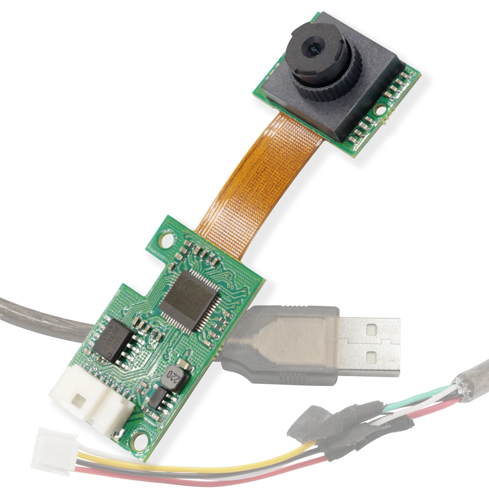 

4K high-definition driverless camera module, industrial-grade 8-megapixel wide-angle usb face recognition module IC chip