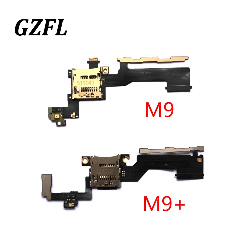 

New Power On OFF Volume Button Switch Flex Cable With SD C For HTC ONE M9 M9+