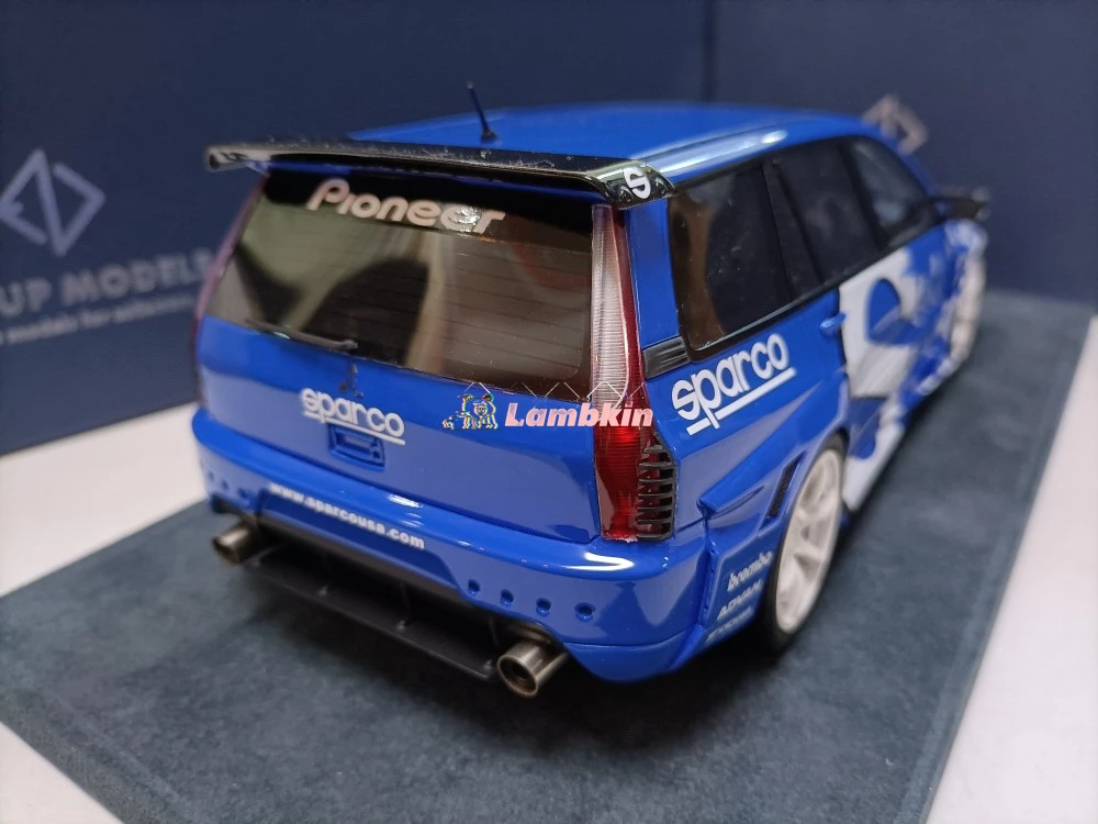 Engup 1/18 For Mitsubishi Lancer Evo9 Varies APEXi 9th Generation Rally Car Model