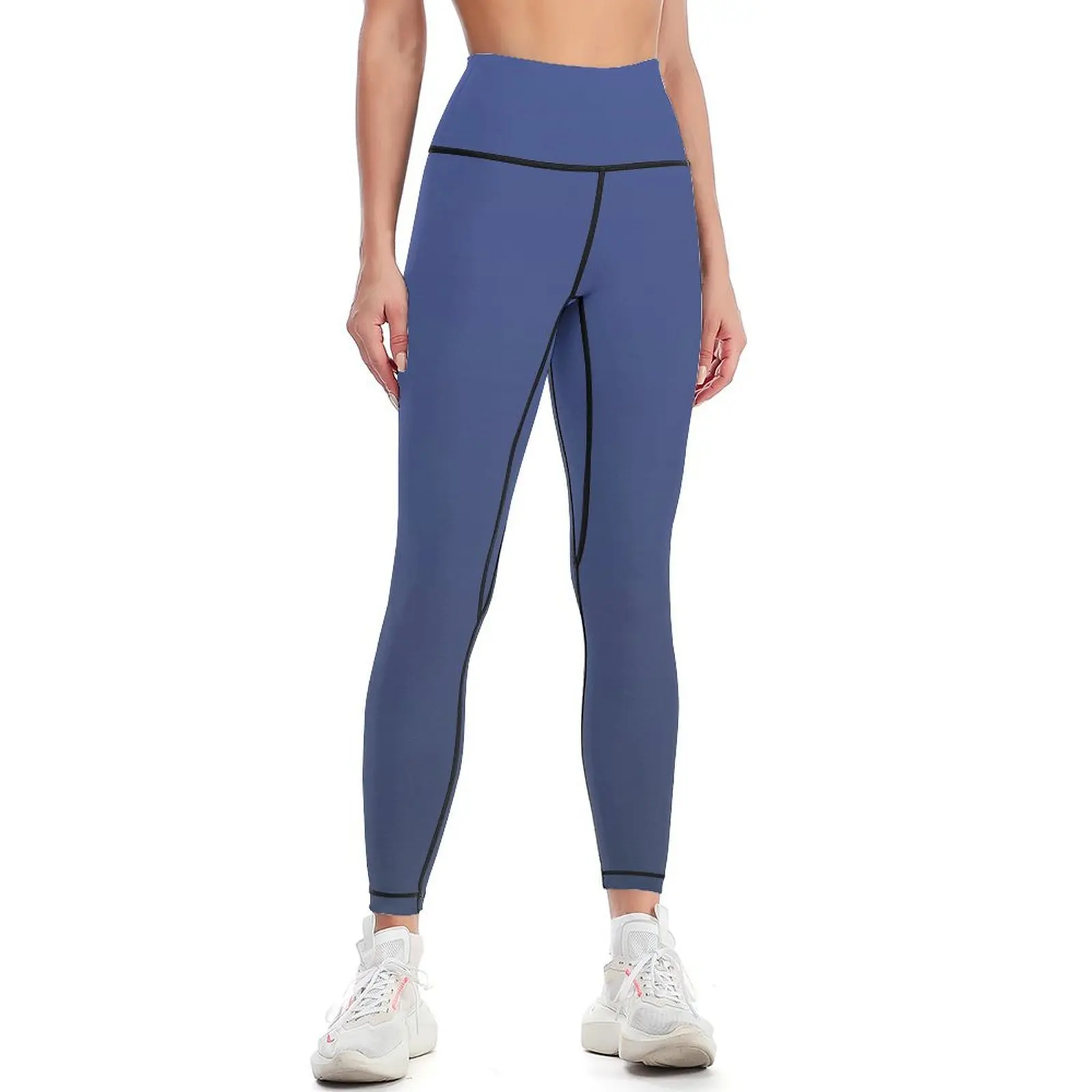 2021 Gradient Collection - Classic Blue Fade - Accent Color Decor Leggings fitness set gym Womens Leggings