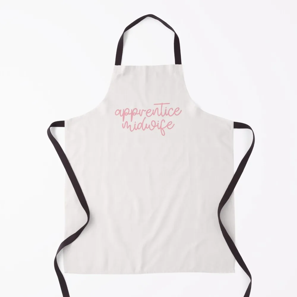 

Pink Aesthetic Apprentice Midwife Apron for home useful pieces barber men Apron