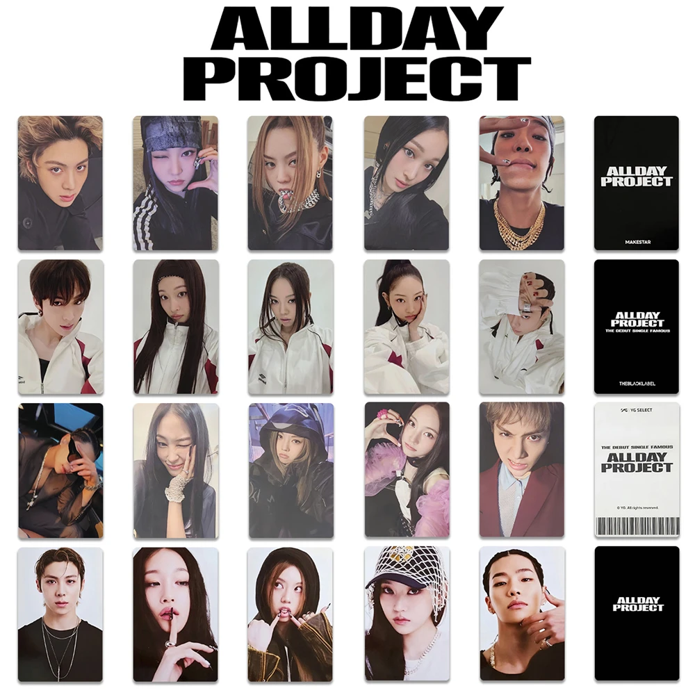

5Pcs/Set KPOP ALLDAY PROJECT Album FAMOUS Photocards ADP Two-Sided Postcard ANNIE TARZZAN BAILEY LOMO Cards Fans Collect Gifts