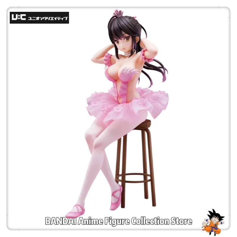 Original UnionCreative 3616 Flamingo Ballet Troupe Ponytail Girl Height 24cm Normal Version Anime Toys Models Ornaments