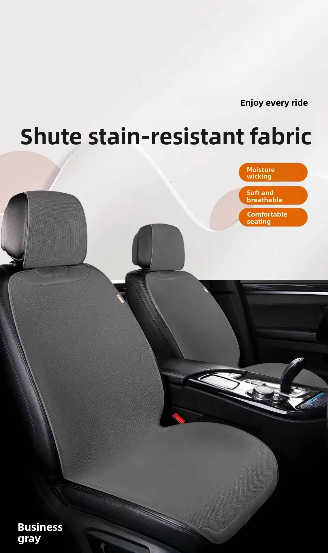Universal High Quality Linen Car Seat Cover Comfortable Breathable Flax Anti-Slip Car Seat Cushion SUV Sedan Seat Protection