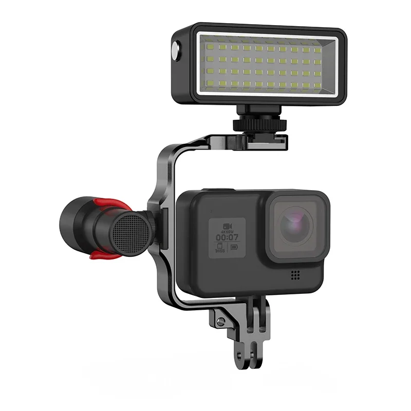 Diving Light Underwater Video Light High Power Dimmable Fill Night Light Mounts Waterproof for GoPro Action Camera DSLR Cameras