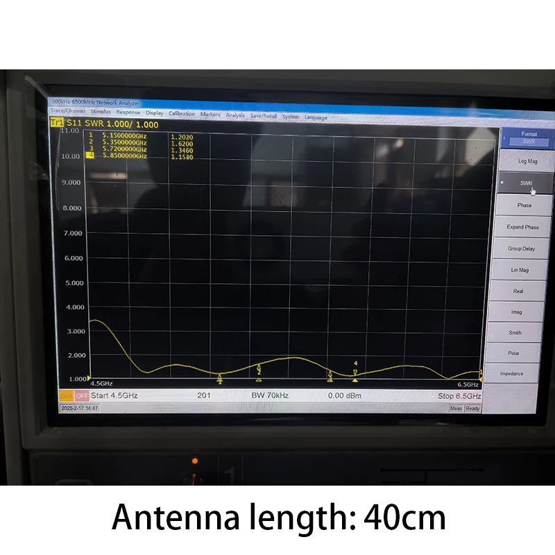 5,8-GHz-Antenne Drahtlose Kommunikation OMNI Glasfaser Wasserdicht N-Stecker 5150-5350MHz 5720-5850MHz Fernbildübertragung – Detail 5