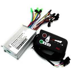 GREENTIME New Style 36V/48V 250W E-bike Brushless Motor 790 Controller BLDC Motor Driver+790LED display