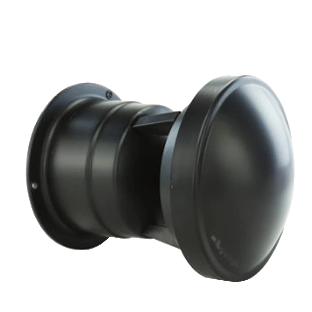 Outdoor Lawn Speaker Waterproof Wired Sound System Durable ABS Plastic for Community Resorts Landscape