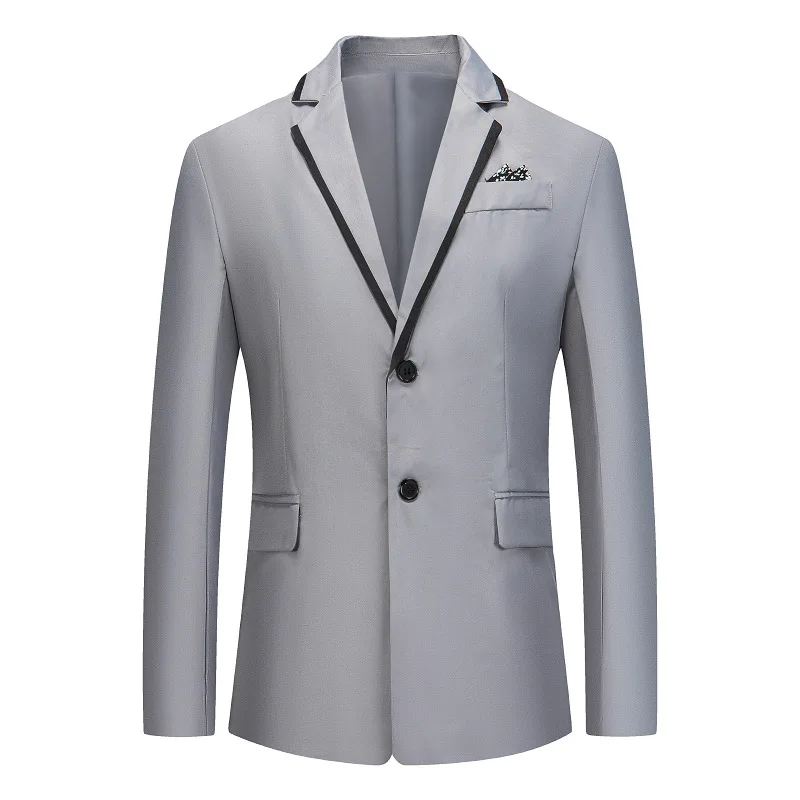 L088 Chaqueta de traje para hombre, vestido de novia de talla europea