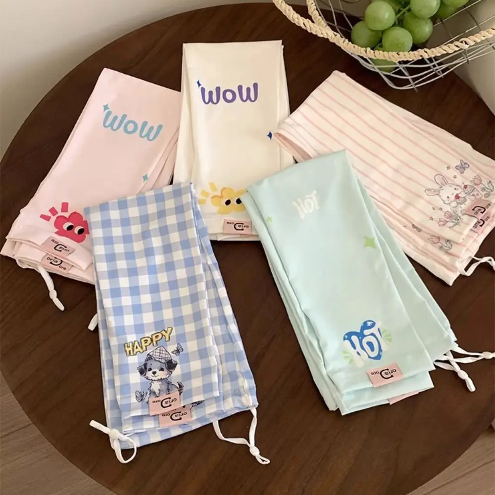 

Breathable Anti-UV Cartoon Ice Silk Sleeves Loose Cute Sunscreen Sleeve Sun Protection Arm Covers Cycling Gloves Summer