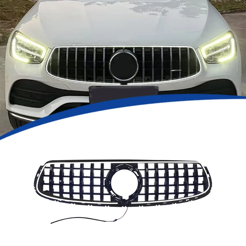 

Замена решетки радиатора с LED-подсветкой для Mercedes GLC X253 AMG Sport 2020-2022 годов выпуска
