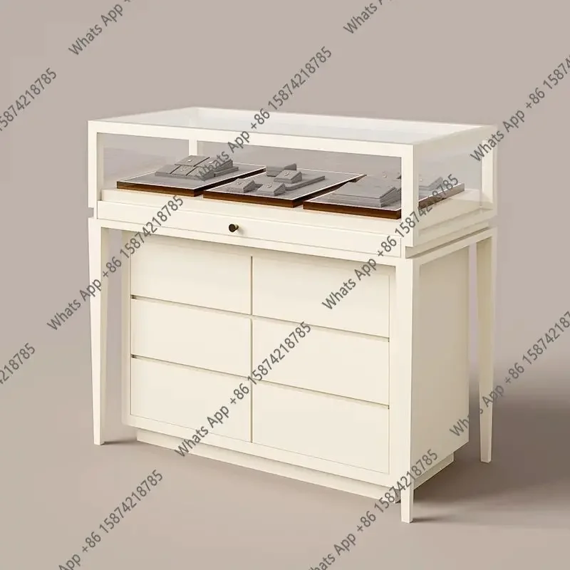 ZL Jewelry Display Cabinet Jade Jade Antique Store Nakajidai Locker Cloakroom Side Cabinet
