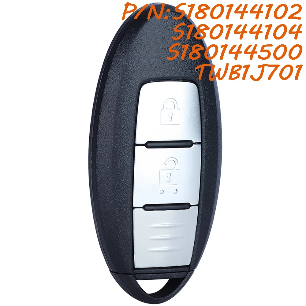 

TWB1J701 S180144102 S180144104 S180144500 Remote Key Fob for Nissan Micra J11 Qashqai X-Trail Kicks K13 March Leaf Pulsar C13