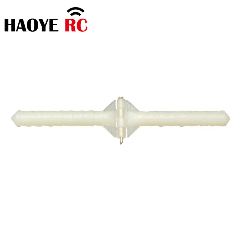 Haoye 20 pcs Plastic Needle  Round Hinges Stick Pivot Stitch Pinned  For RC Electric Airplanes Parts Foam Model Replacement