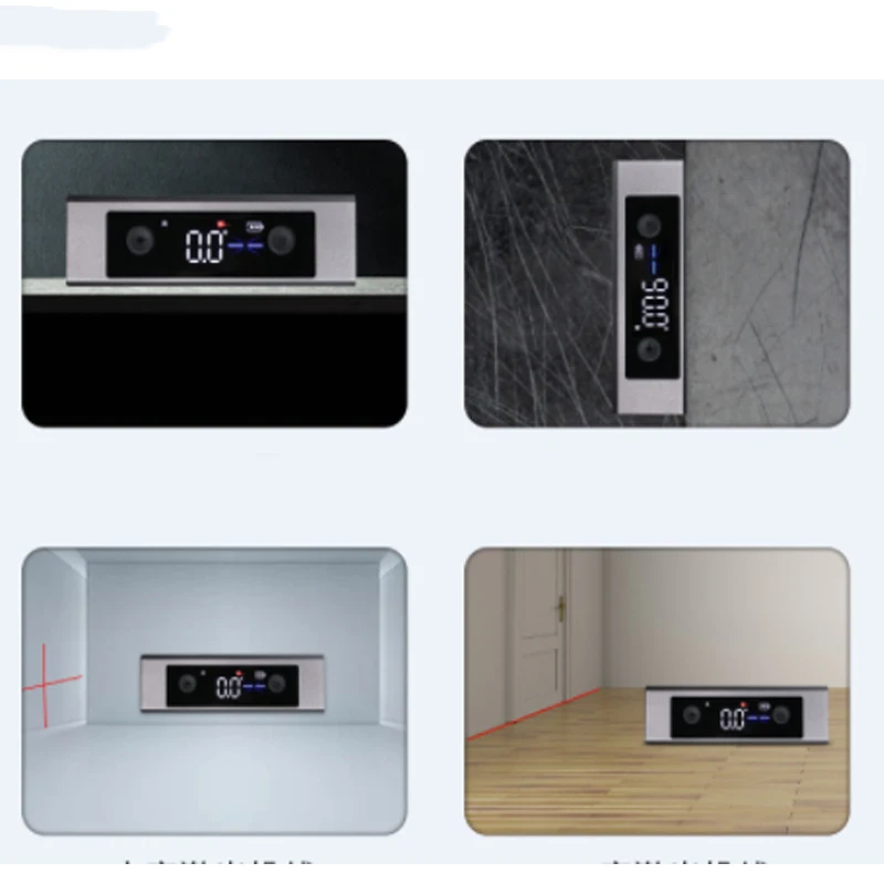 MAKLE Laser Line Projector Angles Laser Measurement Tools USB C Charging Laser Measure for Home