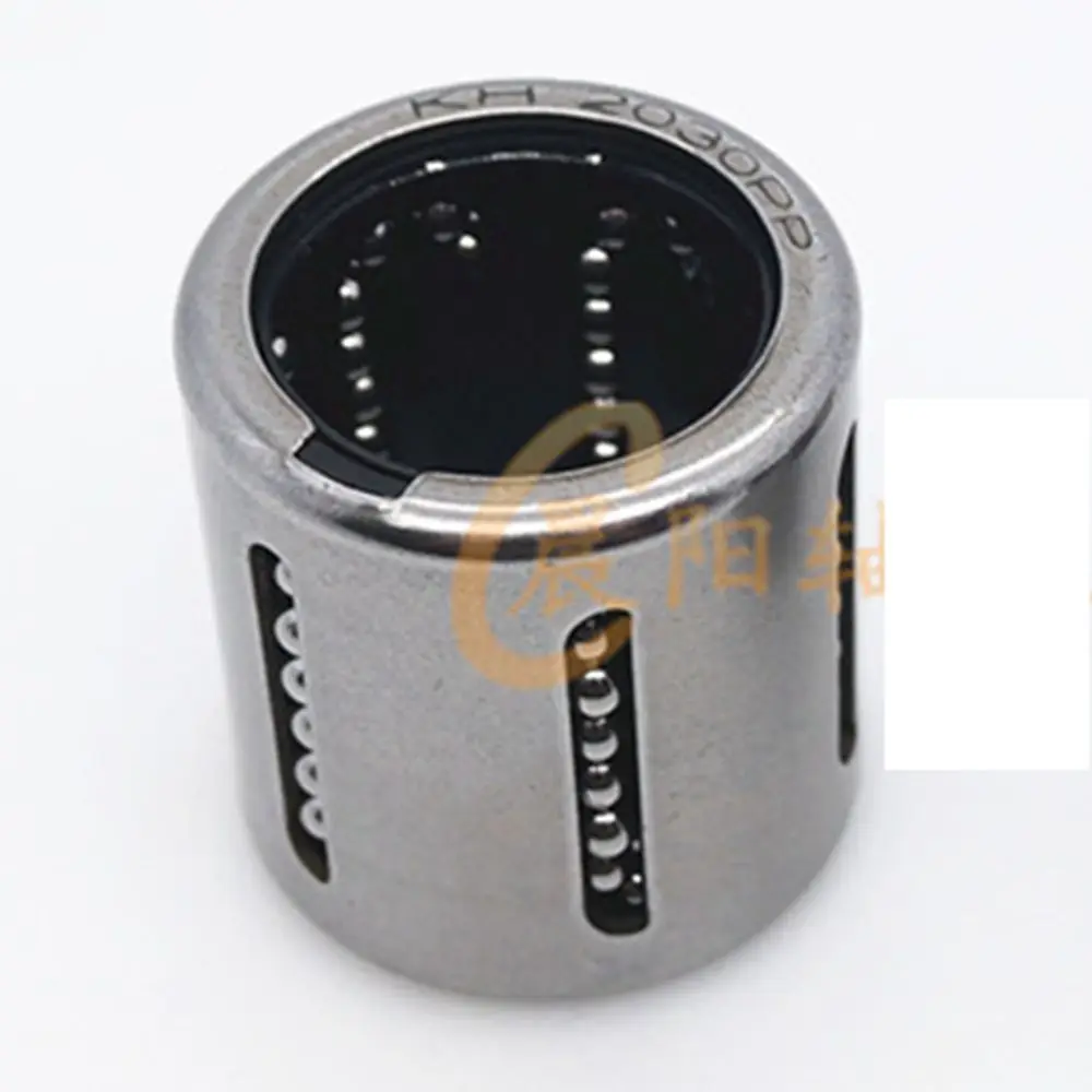 KH1428PP 14mm ID 21mm OD 28mm Length Ball Linear Motion Bearing Carbon Steel Silver