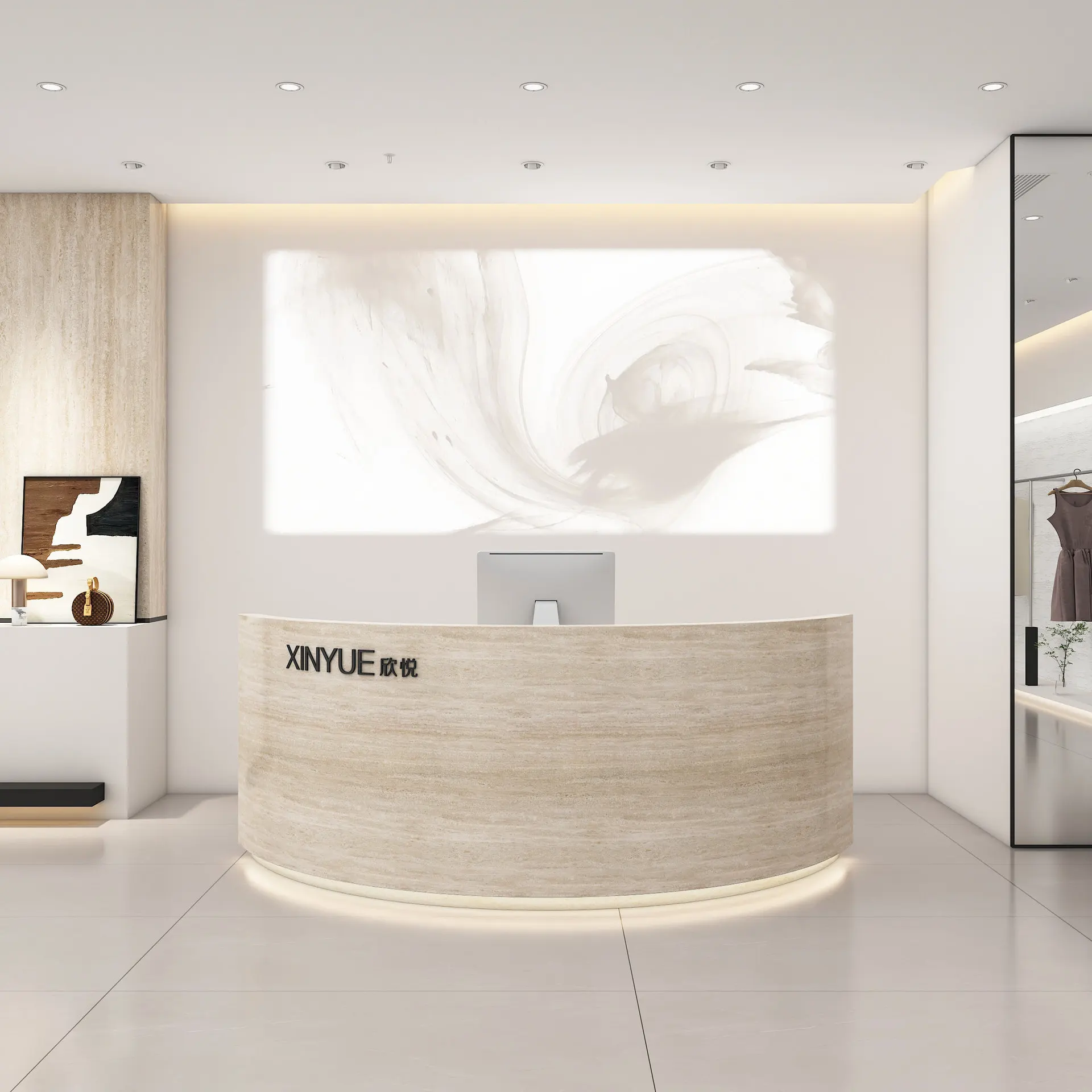 Arc Bar checkout page Shop counter Beauty salon Hair salon Front desk