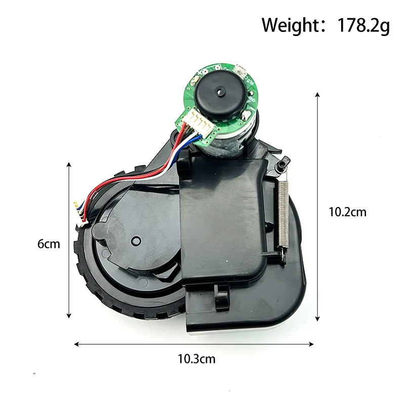 For Home Floor Cleaning Robot Vacuum Drive Wheel Drive Wheel Replacement RG6825 Robot Wheel Precise Fitment Design