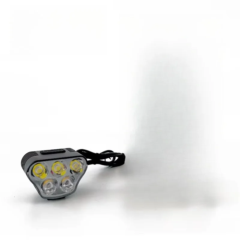 M5 High Light 4000 Lumens 6-12v Bicycle Light Five  Emitting Diode Bicycle  IPX4 Top Waterproof Electric Bicycle Accessories