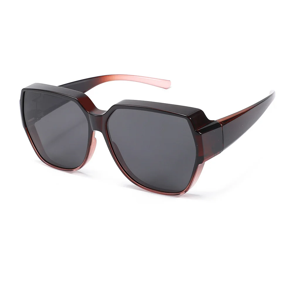 Поляризованная оправа для солнцезащитных очков 2025 для близорукости, классические солнцезащитные очки-пилоты для мужчин, поляризационные линзы UV400, оптическая универсальная оправа