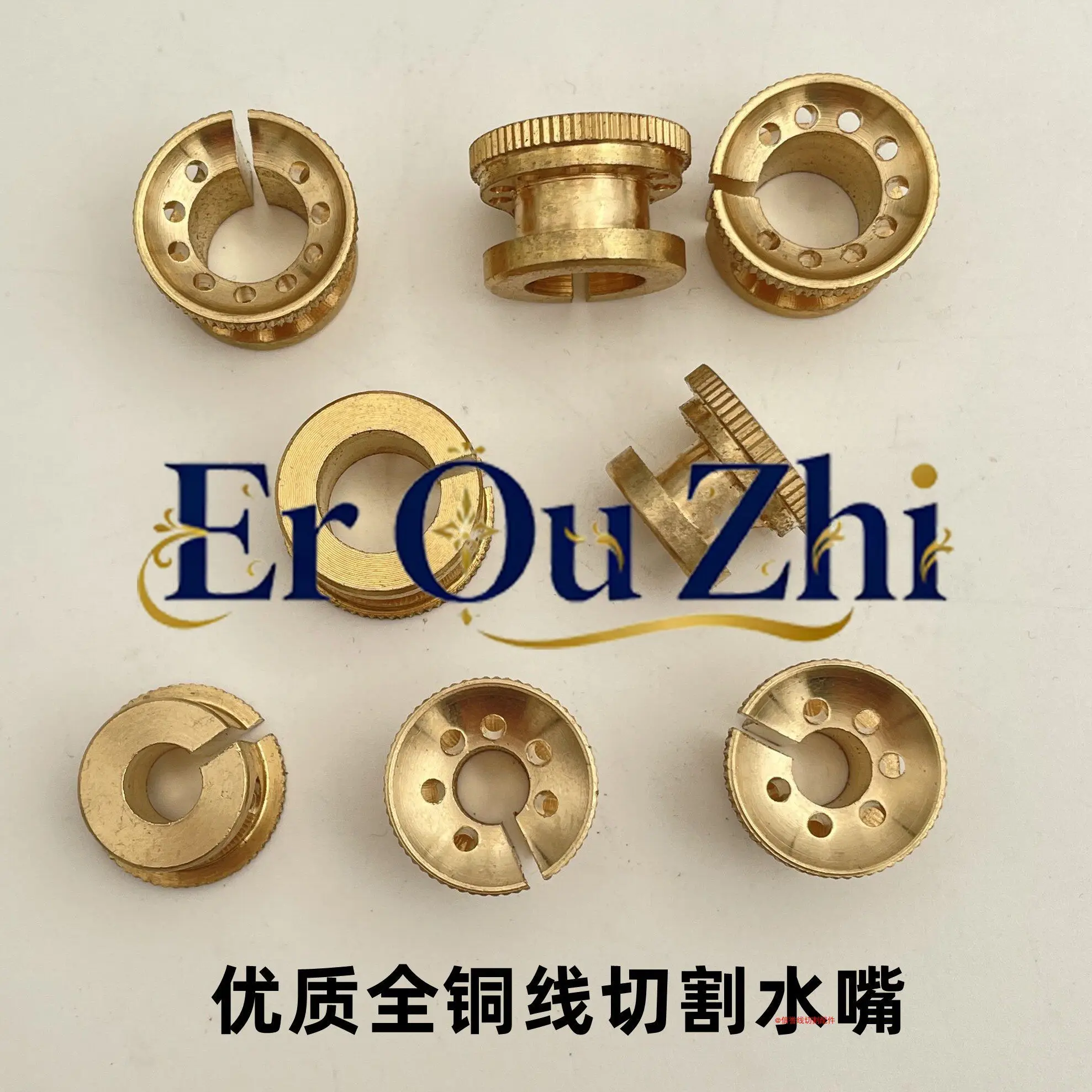 Water Spray Plate Nozzle Copper Nozzle Opening C Type 6 9 Holes Fast Wire Nozzle Water Outlet