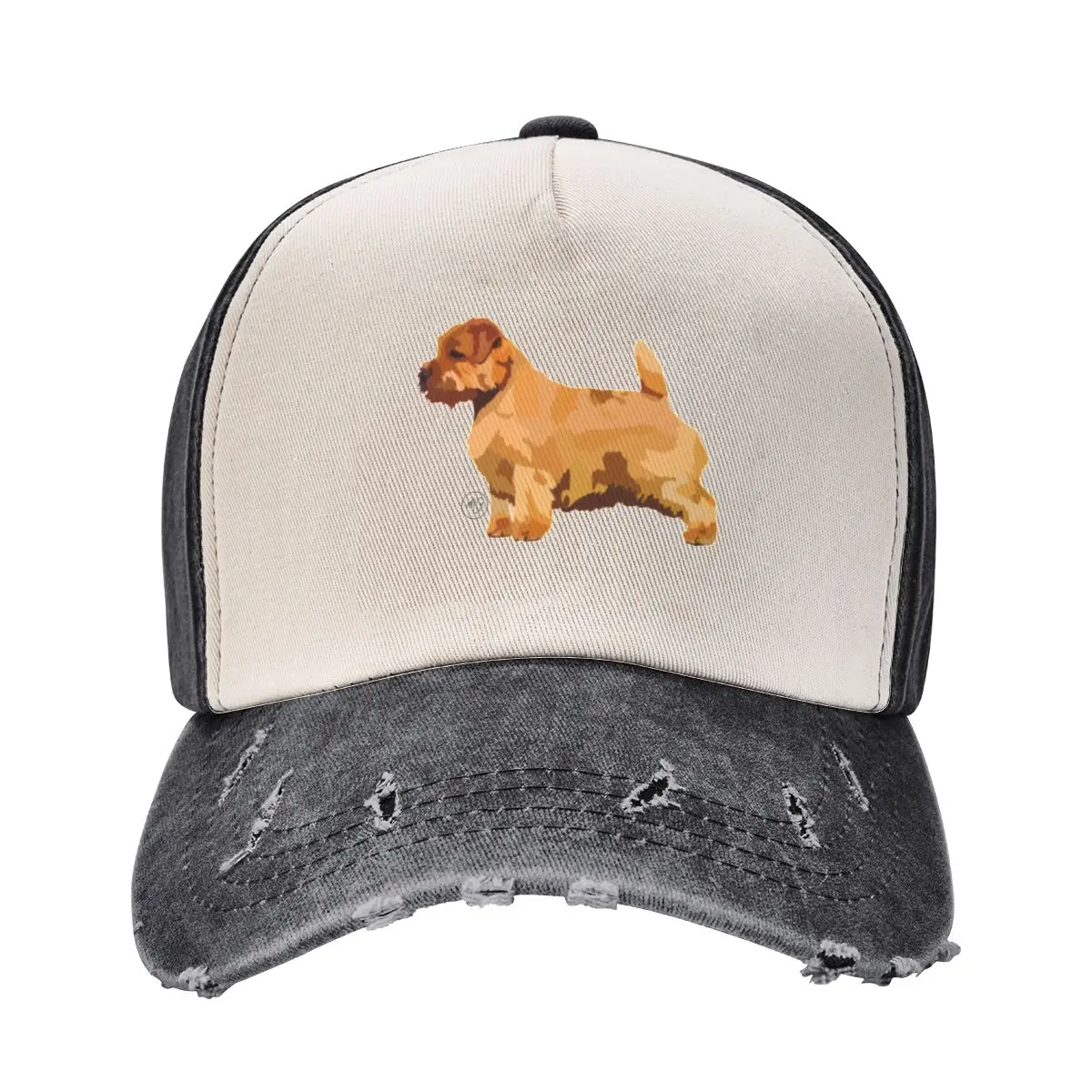 

Norfolk Terrier Baseball Cap Snap Back Hat western Hat Sunhat hats for men For Girls Men's