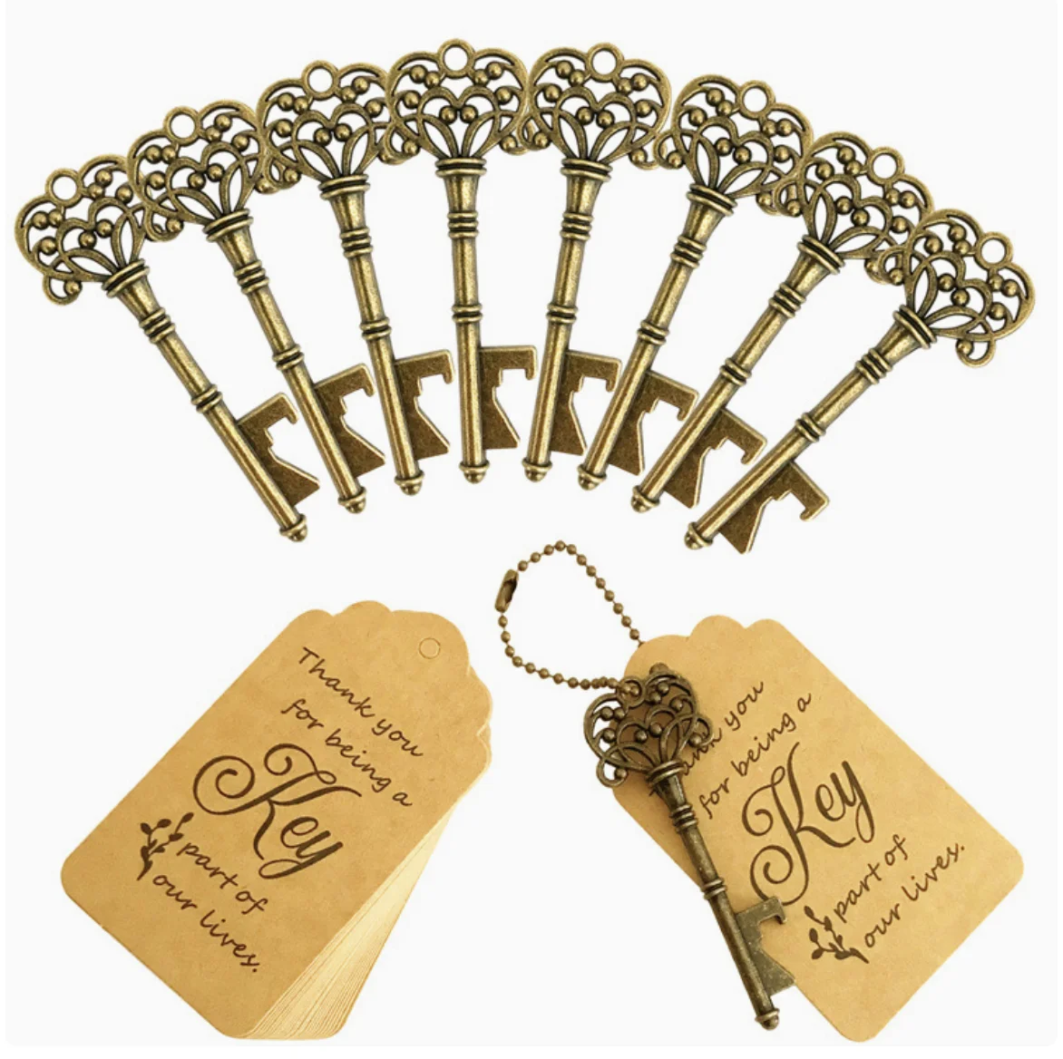 100-pcs-vintage-skeleton-key-bottle-openers-with-escort-tags-and-chains